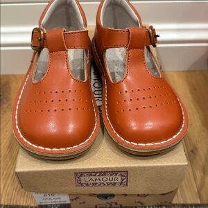 L'Amour Spicy Orange Shoes Size 11